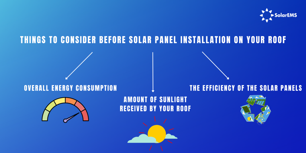 Things to consider before solar panel installation on your roof