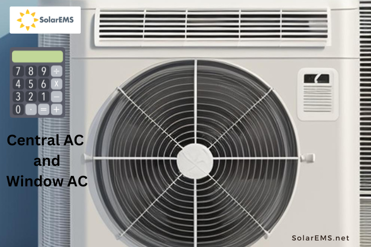 Calculation of central ac and window ac