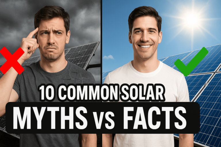 Common Solar Myths vs Facts